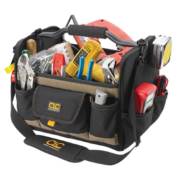 Clc Work Gear 14 In. 21-Pocket Open Top Softsided Tool Bag 1578